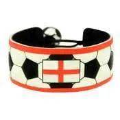  English Flag Leather Bracelet Soccer Adjustable One Size CO -  ToylandEU™
