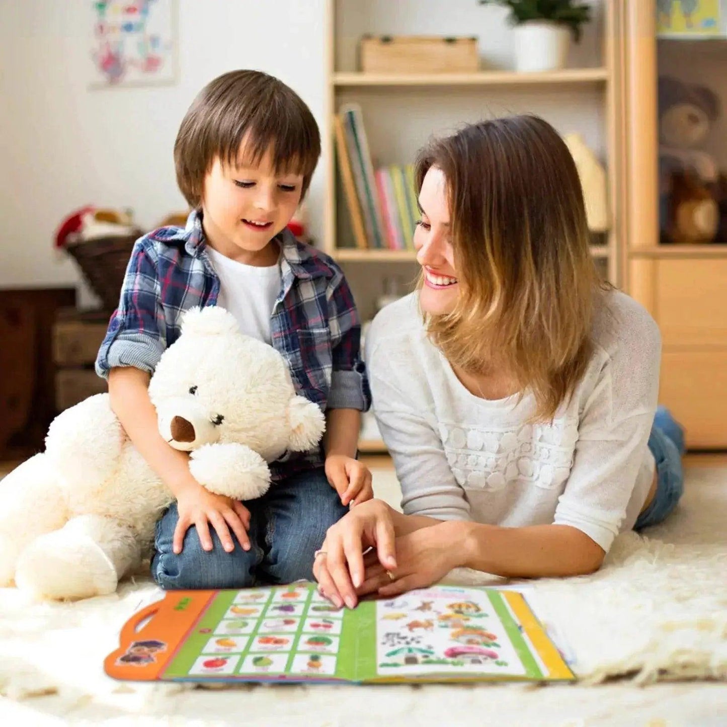  English Spanish Language Reading Book Multifunction Reading Machine Learning for Kid Early Education E-Book Teaching Toys Gifts -  ToylandEU™