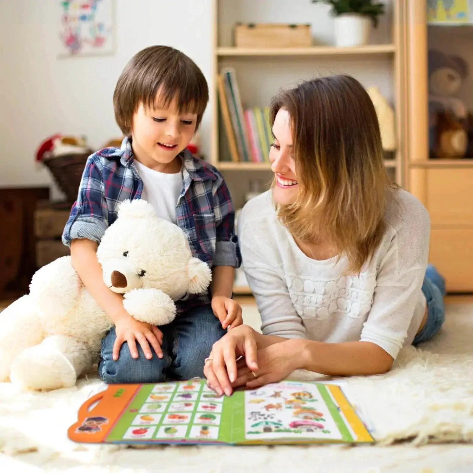 English Spanish Language Reading Book Multifunction Reading Machine Learning for Kid Early Education E-Book Teaching Toys Gifts -  ToylandEU™