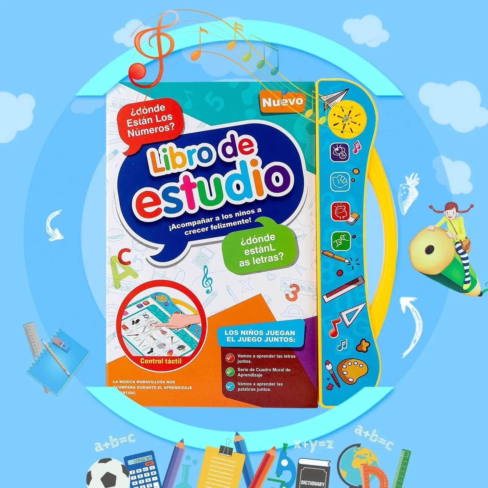  English Spanish Language Reading Book Multifunction Reading Machine Learning for Kid Early Education E-Book Teaching Toys Gifts -  ToylandEU™