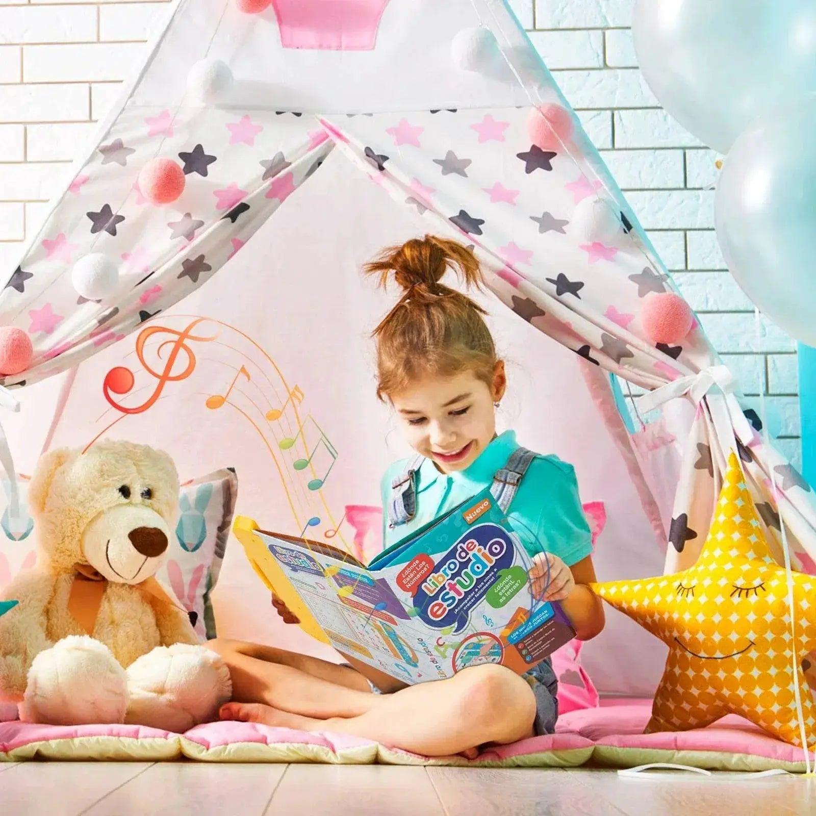  English Spanish Language Reading Book Multifunction Reading Machine Learning for Kid Early Education E-Book Teaching Toys Gifts -  ToylandEU™