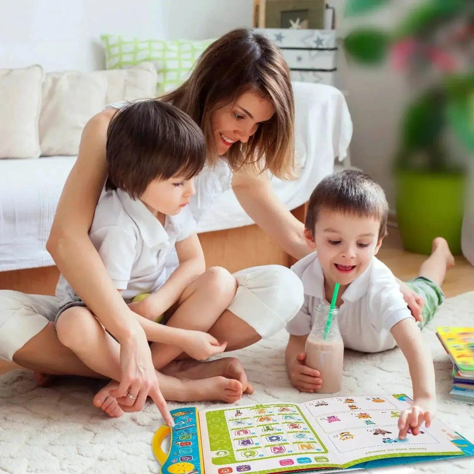  English Spanish Language Reading Book Multifunction Reading Machine Learning for Kid Early Education E-Book Teaching Toys Gifts -  ToylandEU™