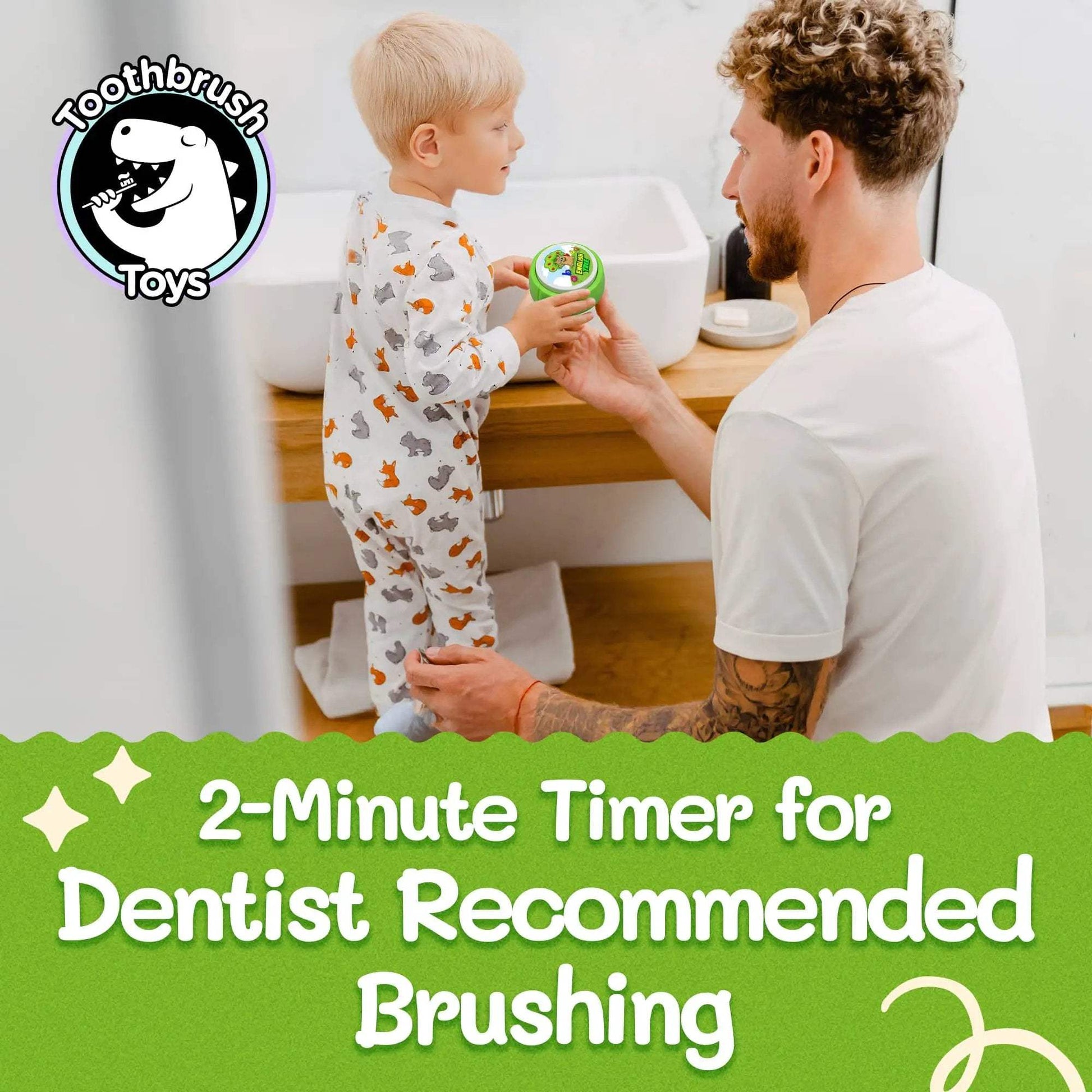Toothbrush Toys Kids Toothbrush Timer - English Tree® - ToylandEU