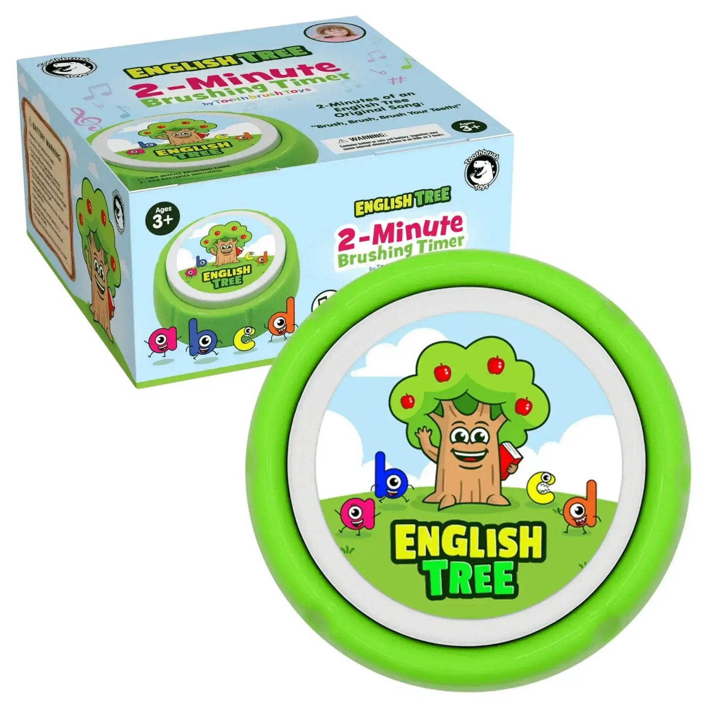 Toothbrush Toys Kids Toothbrush Timer - English Tree® - ToylandEU