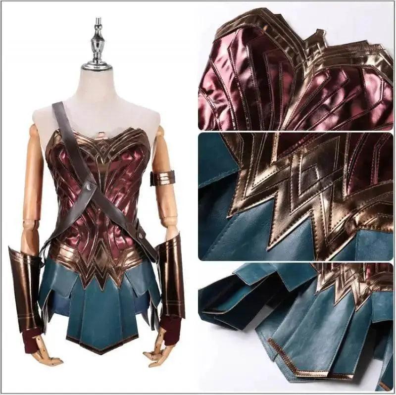  Epic Diana Cosplay Dress 3Pc Faux Leather Toyland EU -  ToylandEU™