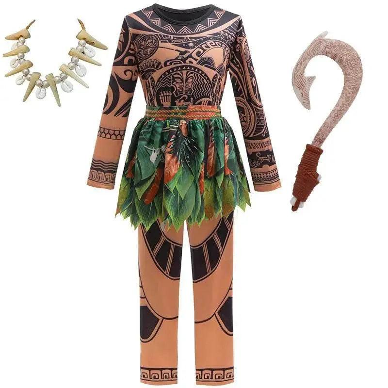  Epic Disney Maui Tattoo Print Pants Costume Toyland EU -  ToylandEU™