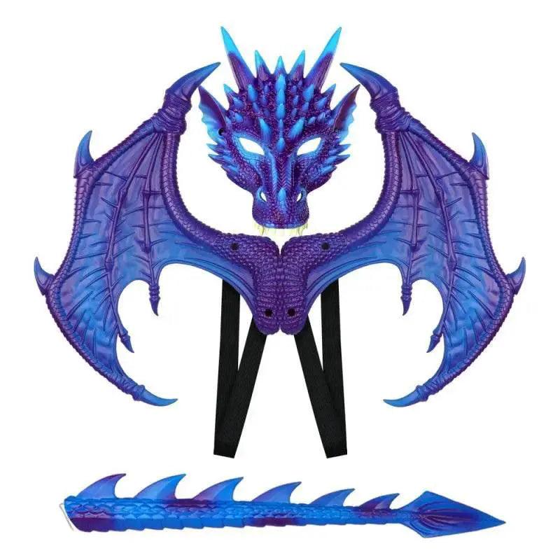  Epic Dragon Mask 3D Rubber Prop For Kids Toyland EU -  ToylandEU™