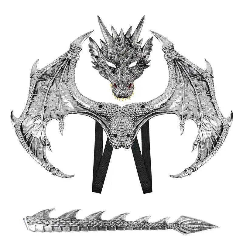  Epic Dragon Mask 3D Rubber Prop For Kids Toyland EU -  ToylandEU™