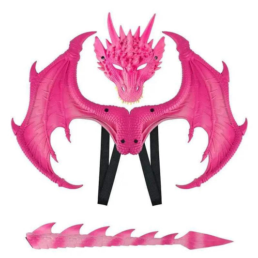  Epic Dragon Mask 3D Rubber Prop For Kids Toyland EU -  ToylandEU™