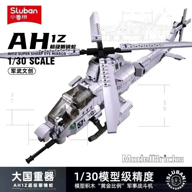  Epic Military Aircraft Blocks Set 3D Toyland EU -  ToylandEU™