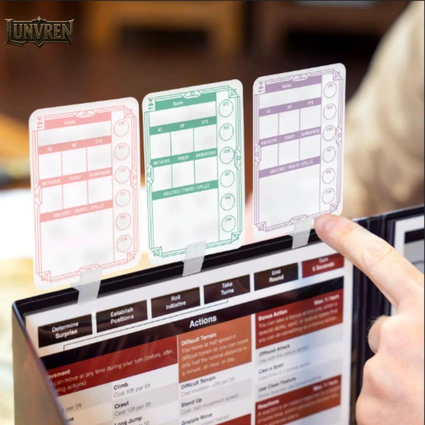  Erasable DND Initiative Tracker For DM Screen Certified -  ToylandEU™