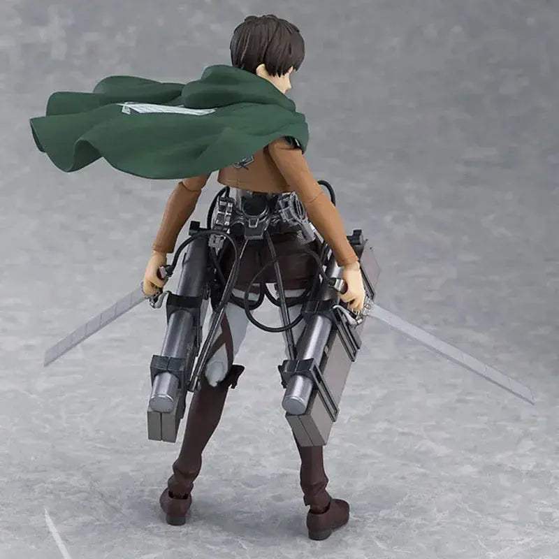 Eren Jaeger Action Figure, Attack On Titan Anime Figurines Holding Sword Detachable 17 CM - ToylandEU