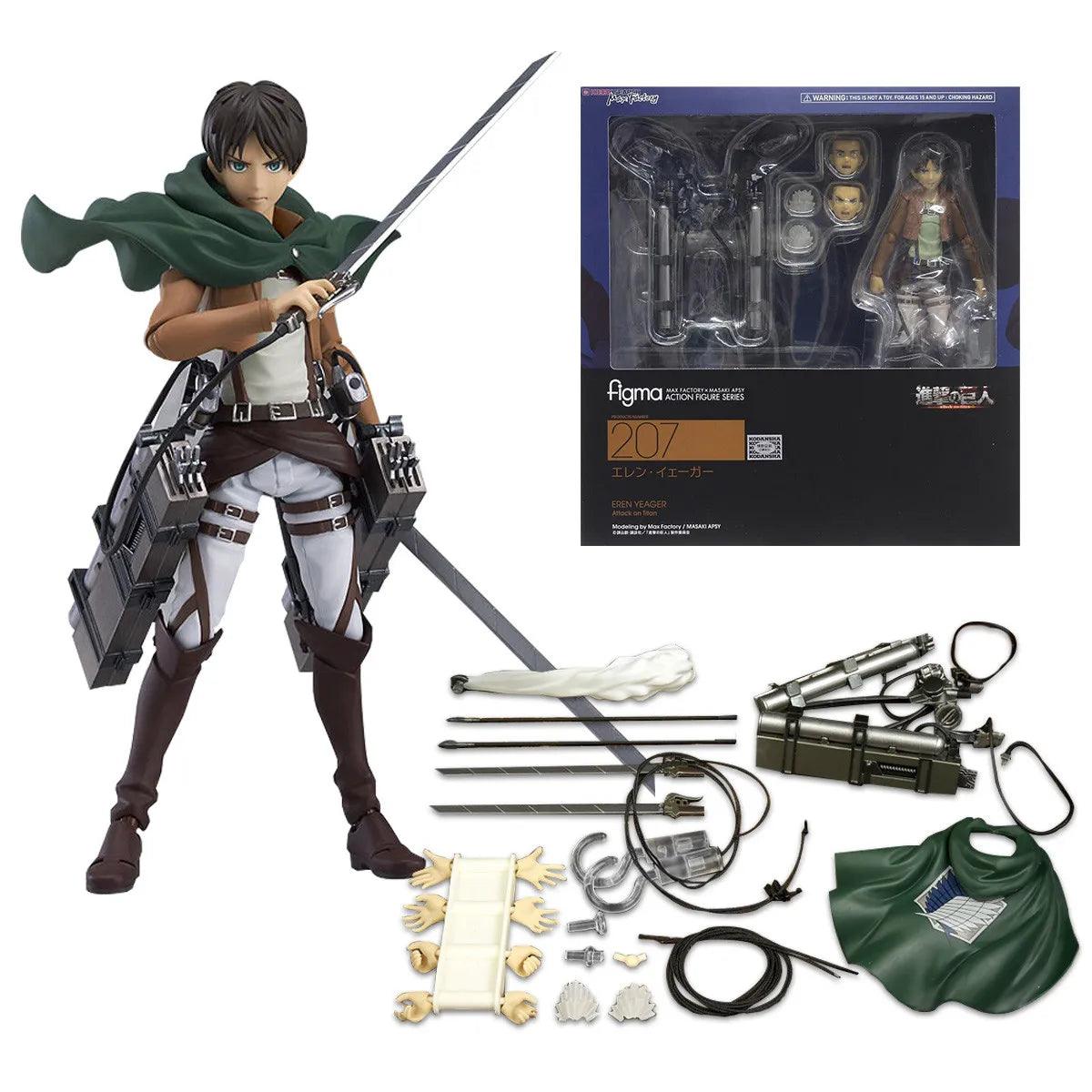 Eren Jaeger Action Figure Detachable Sword