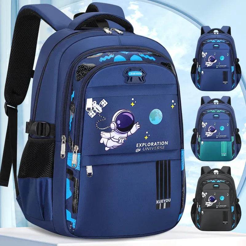 Ergonomic Backpack Waterproof Astronaut Theme For Boys Primary School Students Age 7 To 13 - ToylandEU