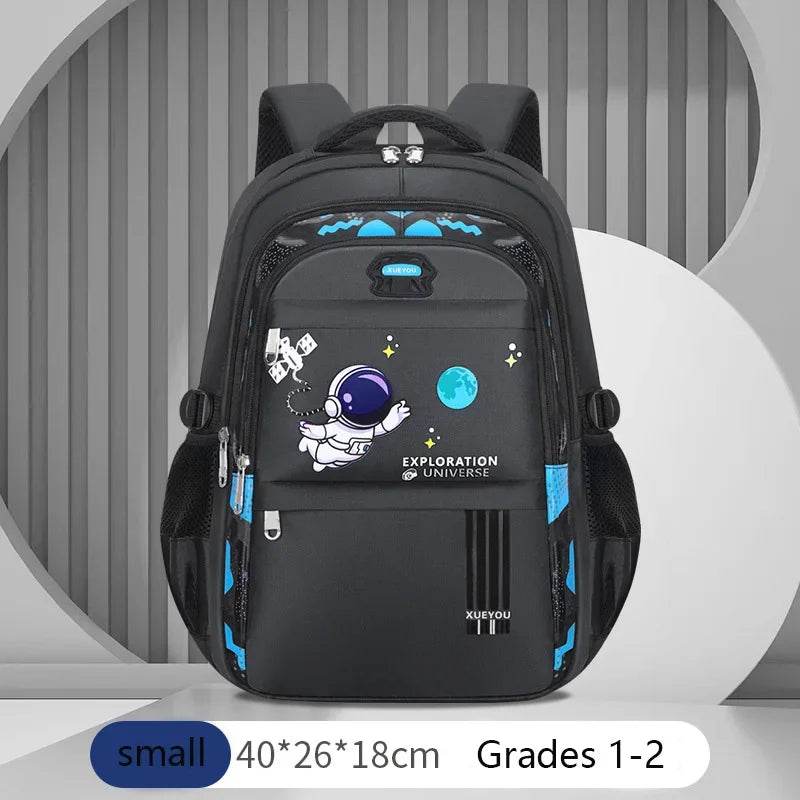 Ergonomic Backpack Waterproof Astronaut Theme For Boys Primary School Students Age 7 To 13 - ToylandEU