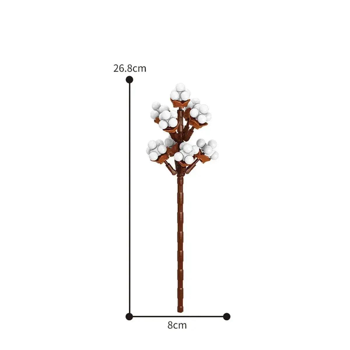  Eternal Block Flower Assembly Bouquet Desktop Decoration Toy -  ToylandEU™