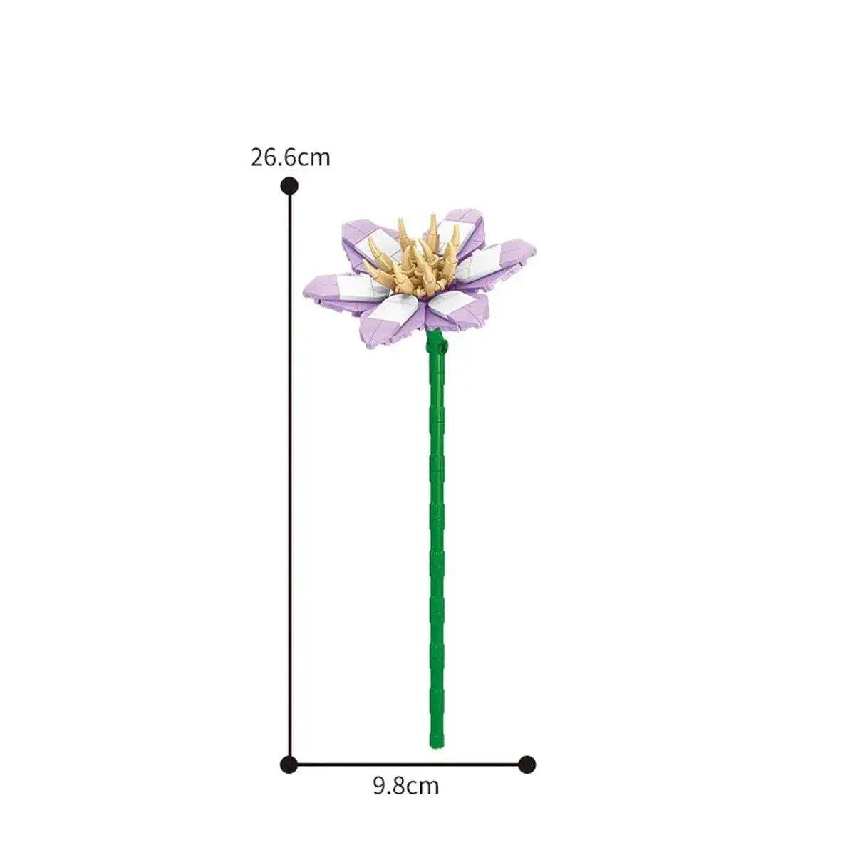  Eternal Block Flower Assembly Bouquet Desktop Decoration Toy -  ToylandEU™