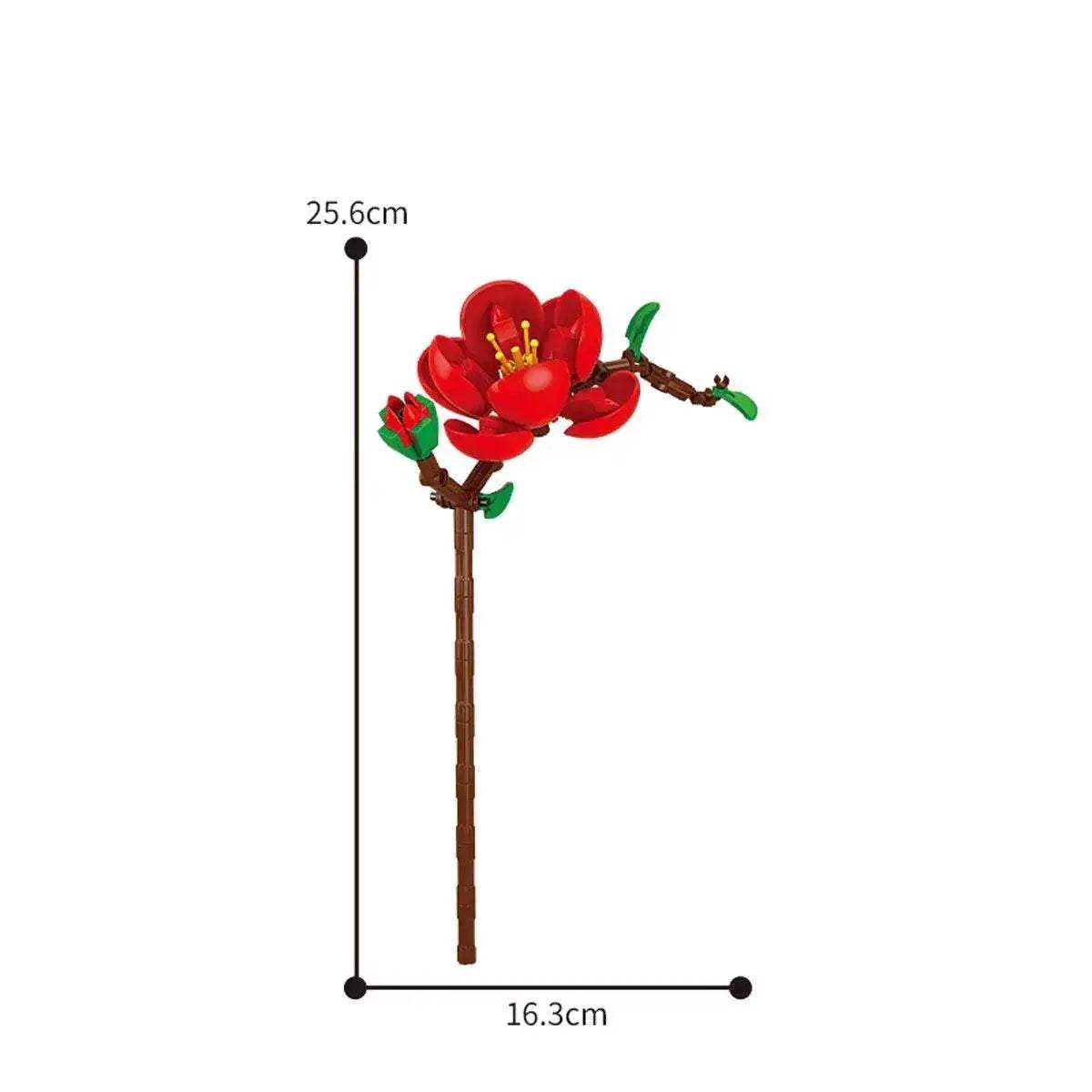 Eternal Block Flower Assembly Bouquet Desktop Decoration Toy - ToylandEU