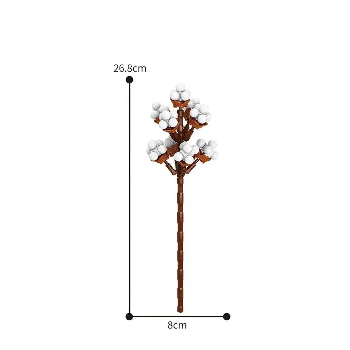 Eternal Block Flower Assembly Bouquet Desktop Decoration Toy - ToylandEU