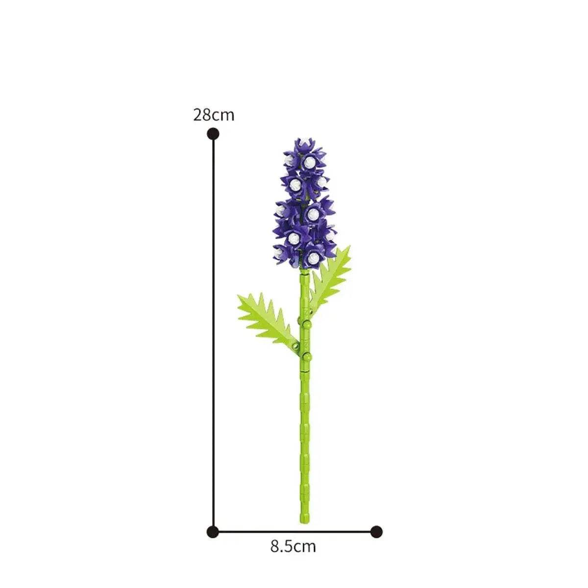 Eternal Block Flower Assembly Bouquet Desktop Decoration Toy - ToylandEU