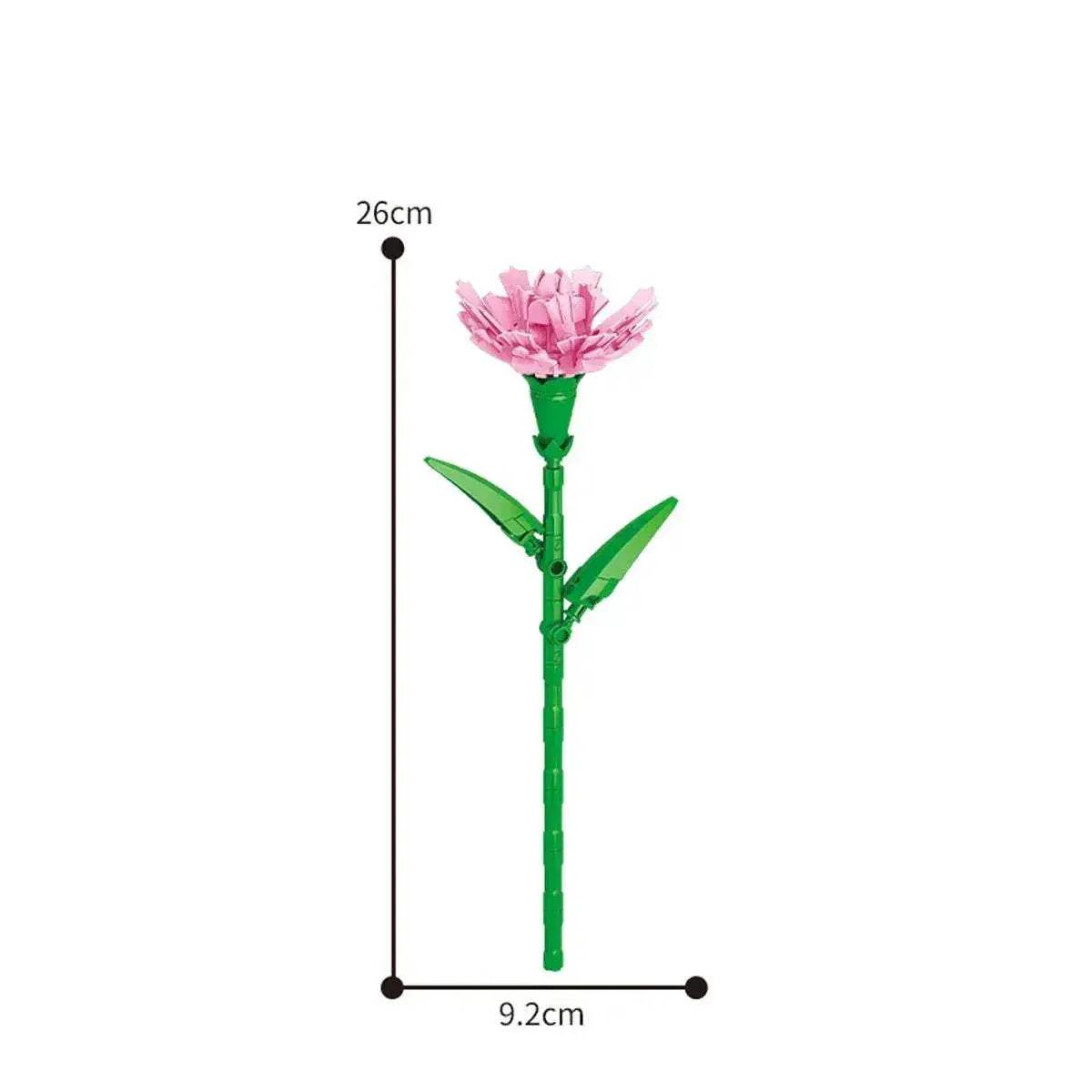 Eternal Block Flower Assembly Bouquet Desktop Decoration Toy - ToylandEU
