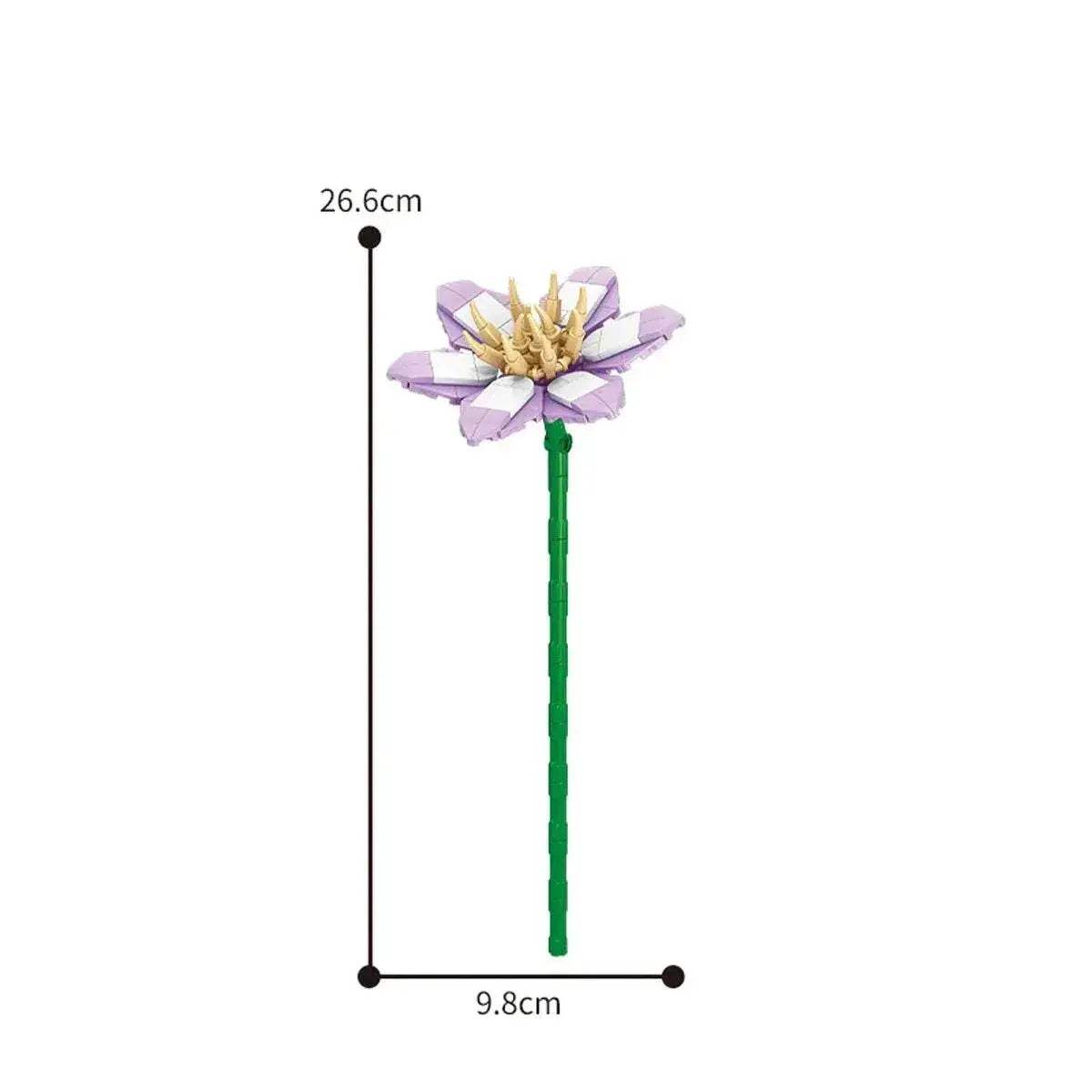 Eternal Block Flower Assembly Bouquet Desktop Decoration Toy - ToylandEU