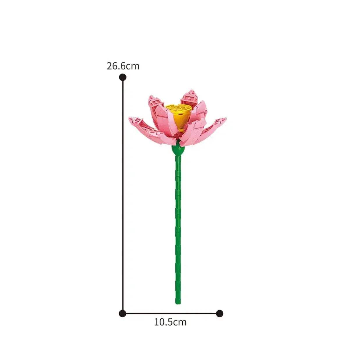 Eternal Block Flower Assembly Bouquet Desktop Decoration Toy - ToylandEU
