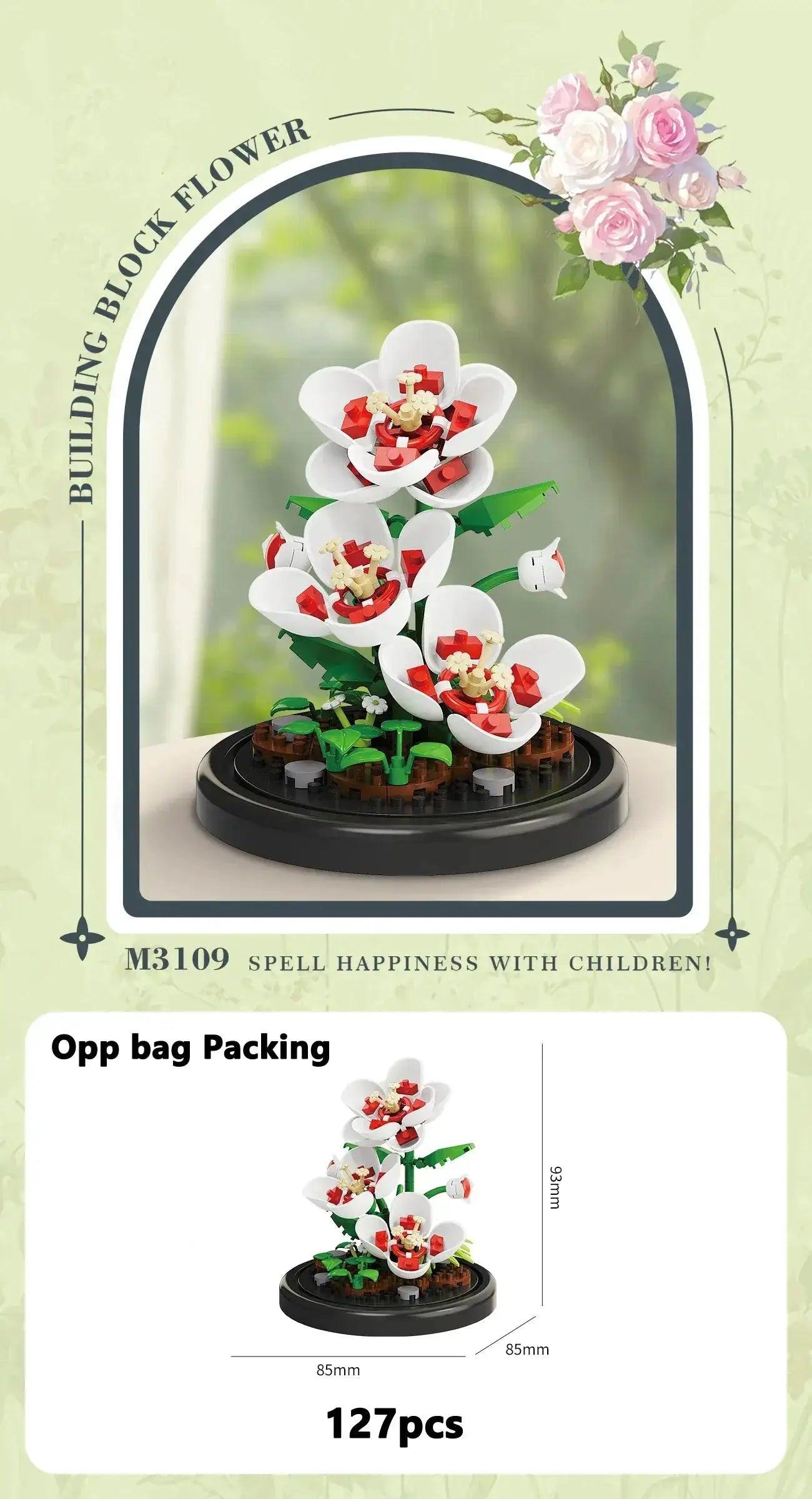  Eternal Flower Bonsai Micro Building Blocks Deluxe -  ToylandEU™