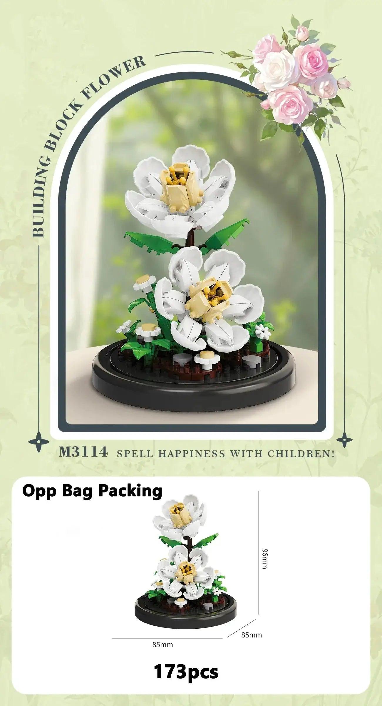  Eternal Flower Bonsai Micro Building Blocks Deluxe -  ToylandEU™