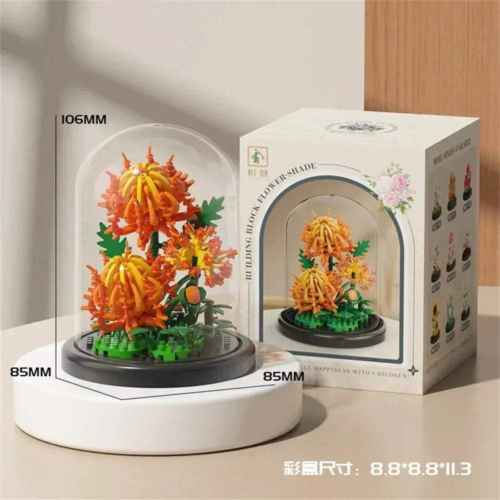 Eternal Flower Bonsai Micro Building Blocks Home Decor Gift - ToylandEU