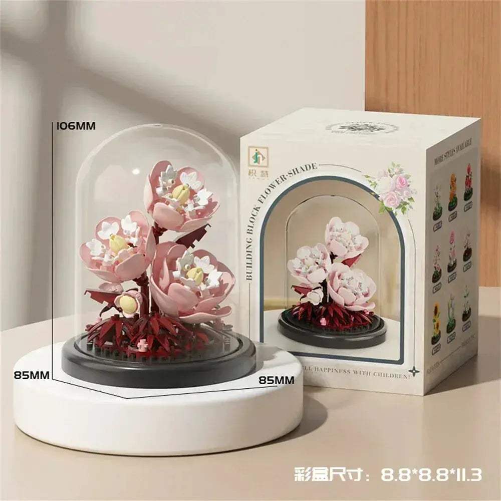 Eternal Flower Bonsai Micro Building Blocks Home Decor Gift - ToylandEU
