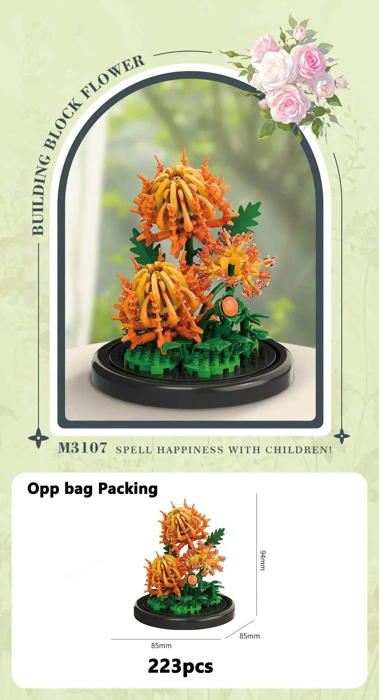 Eternal Flower Bonsai Micro Building Blocks Home Decor Gift - ToylandEU