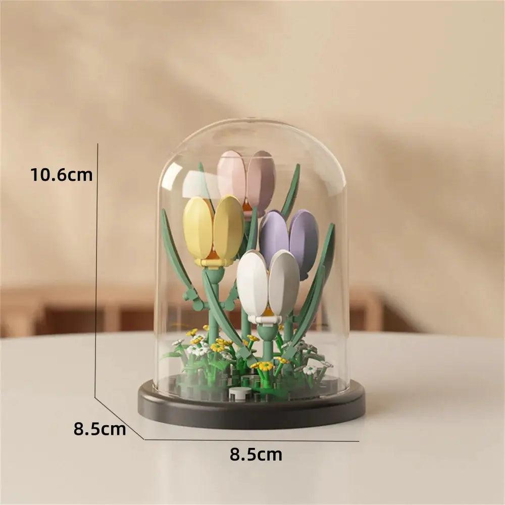  Eternal Rose Building Block Flower Toy Ever Blooming -  ToylandEU™