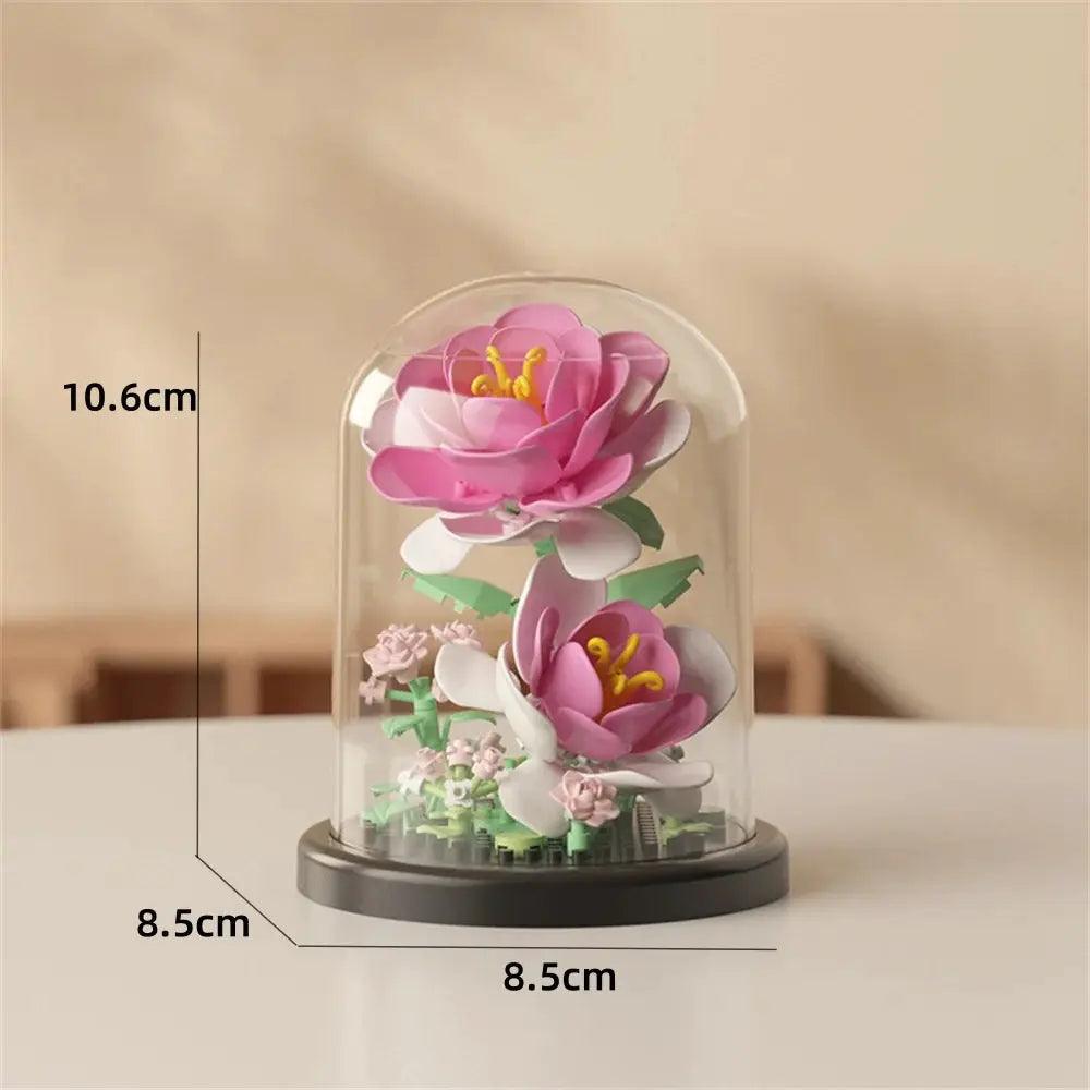  Eternal Rose Building Block Flower Toy Ever Blooming -  ToylandEU™