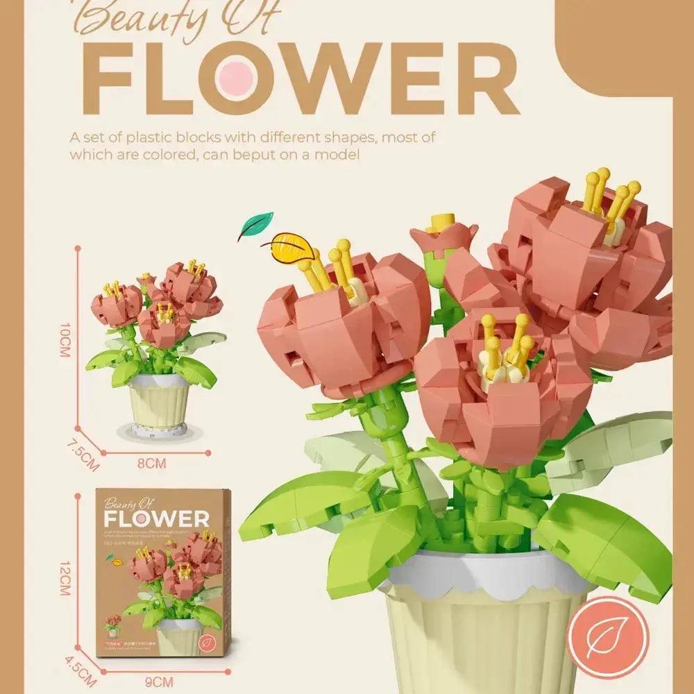  Eternal Rose Building Block Flower Toy Ever Blooming -  ToylandEU™