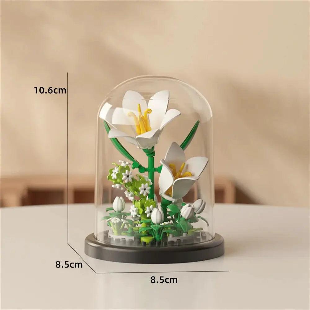  Eternal Rose Building Block Flower Toy Ever Blooming -  ToylandEU™