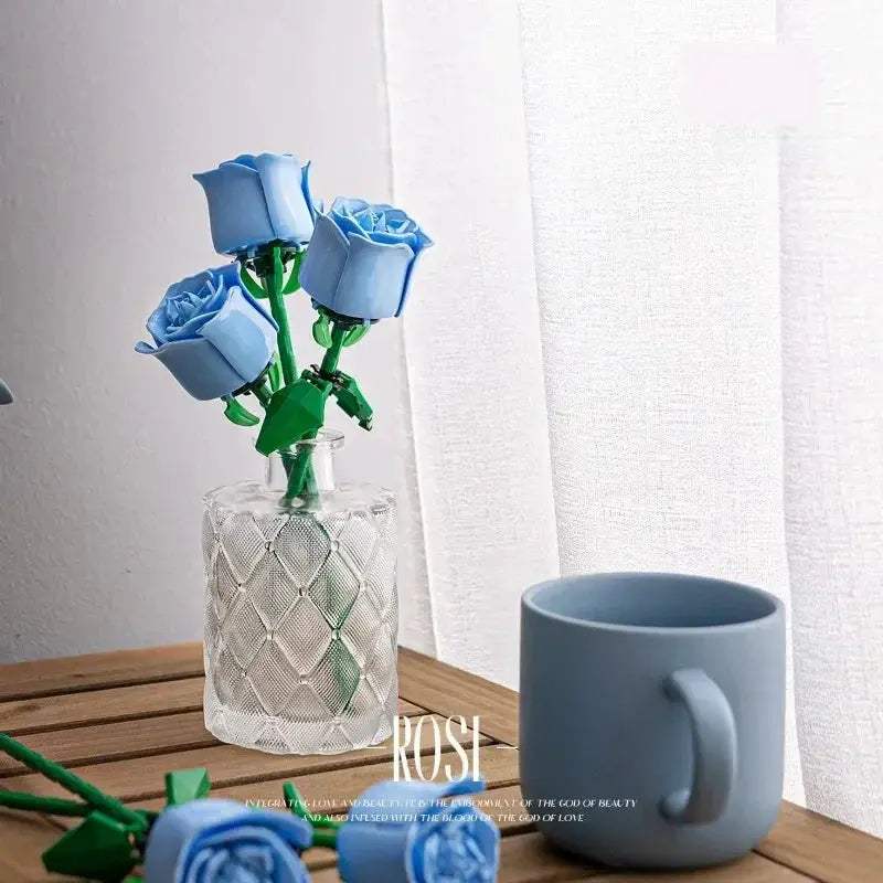  Eternal Rose Building Block Toy for Creative Gift Idea -  ToylandEU™
