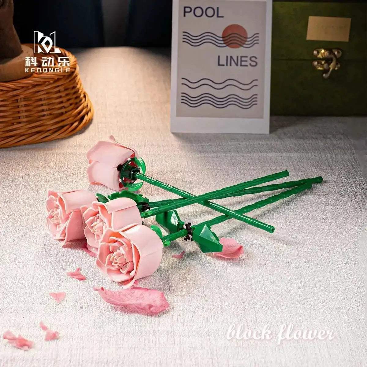  Eternal Rose Building Block Toy for Creative Gift Idea -  ToylandEU™