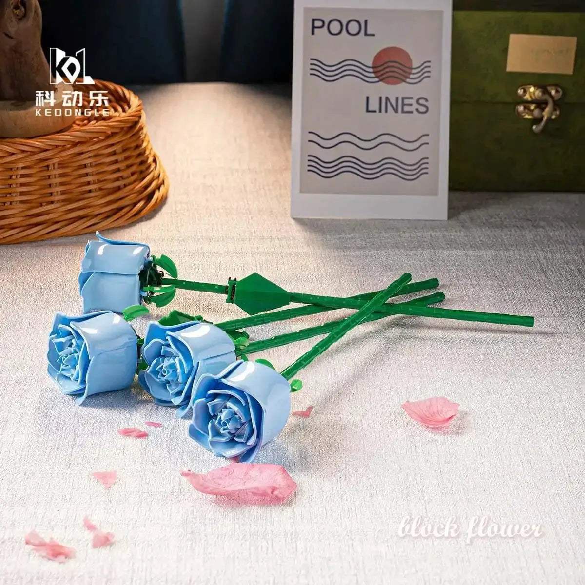  Eternal Rose Building Block Toy for Creative Gift Idea -  ToylandEU™