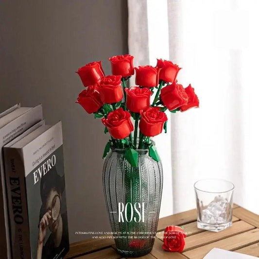 Eternal Rose Building Block Toy for Creative Gift Idea -  ToylandEU™