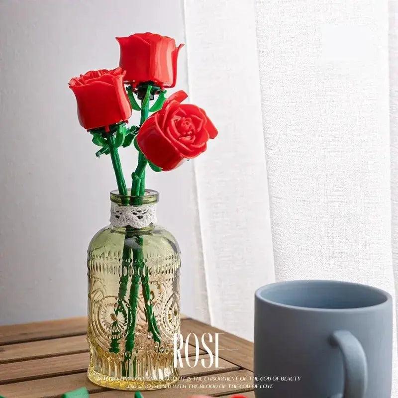  Eternal Rose Building Block Toy for Creative Gift Idea -  ToylandEU™