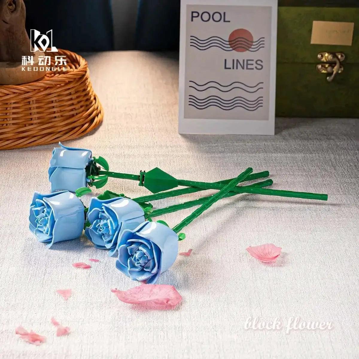  Eternal Rose Building Block Toy for Creative Gift Idea -  ToylandEU™