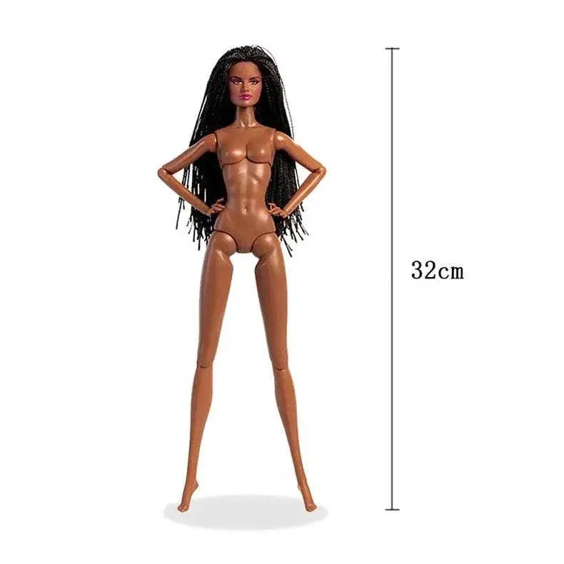  European Fashion 1/6 32cm BJD Doll With Stand and Outfit -  ToylandEU™