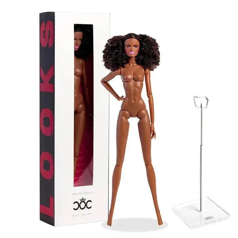  European Fashion 1/6 32cm BJD Doll With Stand and Outfit -  ToylandEU™