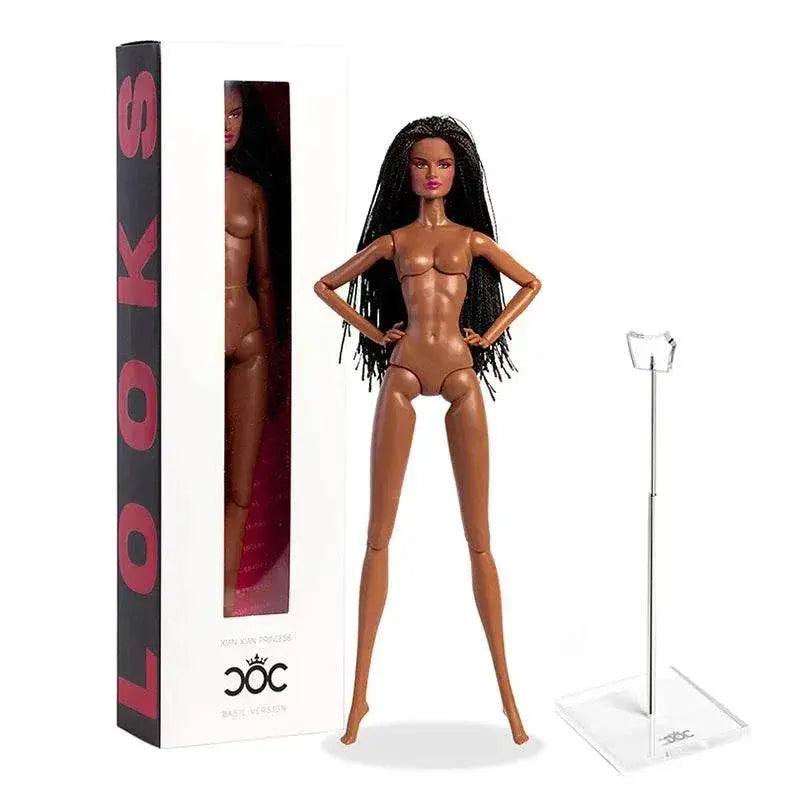  European Fashion 1/6 32cm BJD Doll With Stand and Outfit -  ToylandEU™