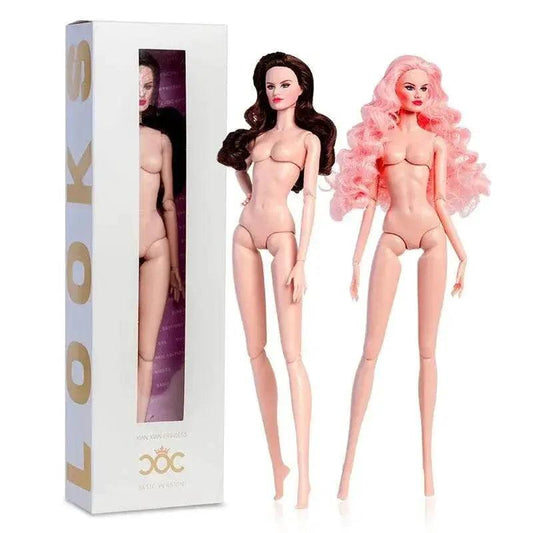 European Fashion BJD Doll 32cm Pink Body Cute Gown -  ToylandEU™