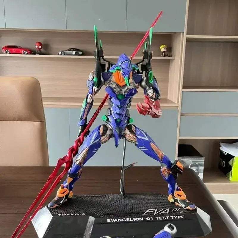 Evangelion Unit 01 Mecha Anime Figure, Evangelion Action Figurine Collection Desk Statue 33 CM - ToylandEU