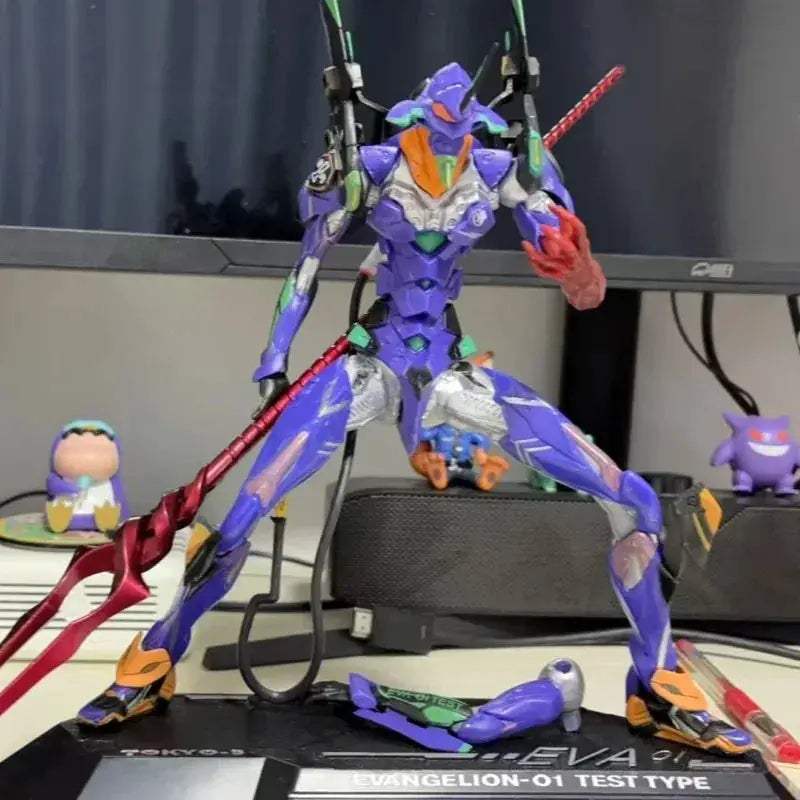 Evangelion Unit 01 Mecha Anime Figure, Evangelion Action Figurine Collection Desk Statue 33 CM - ToylandEU