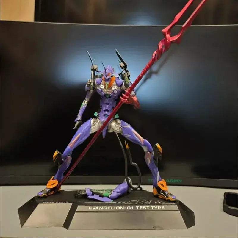 Evangelion Unit 01 Mecha Anime Figure, Evangelion Action Figurine Collection Desk Statue 33 CM - ToylandEU