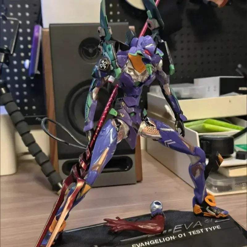 Evangelion Unit 01 Mecha Anime Figure, Evangelion Action Figurine Collection Desk Statue 33 CM - ToylandEU